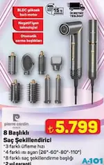 PİERRE CARDİN 8 BAŞLIKLI SAÇ ŞEKİLLENDİRİCİ